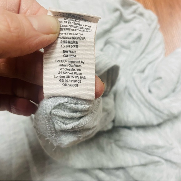 Free People We The Free Can't Fool Me Tee Gray Womens Size S Comfy Oversized - Picture 5 of 7